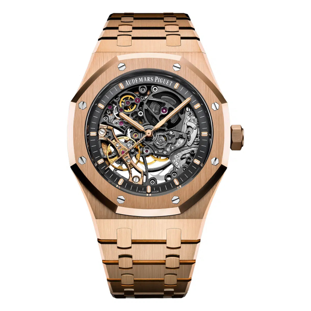 Audemars Piguet Royal Oak 41 mm 15407OR.OO.1220OR.01 Rose Gold Skeleton