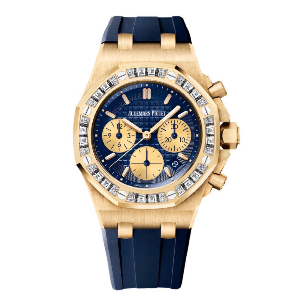 Audemars Piguet Offshore Chronograph 37 mm 26231BA.ZZ.D027CA.01 Yellow Gold Blue