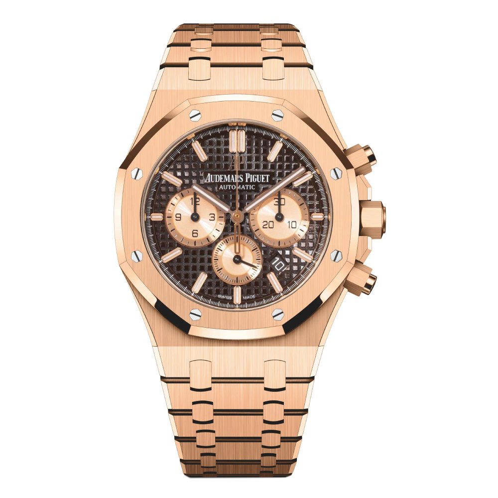 Audemars Piguet Royal Oak Chronograph 41 mm 26331OR.OO.1220OR.02-1 Rose Gold Brown
