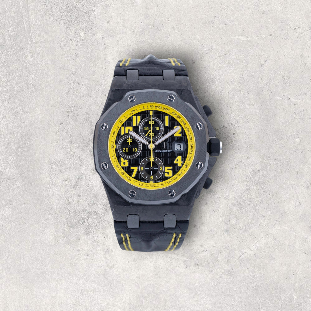 Audemars Piguet Royal Oak Offshore Bumblebee Chronograph - 26176FO.OO.D101CR.02 Forged Carbon