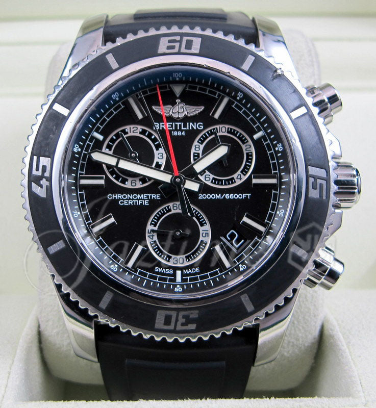 Breitling Superocean Chronograph A73310A8-BB73BKLT Quartz Men's