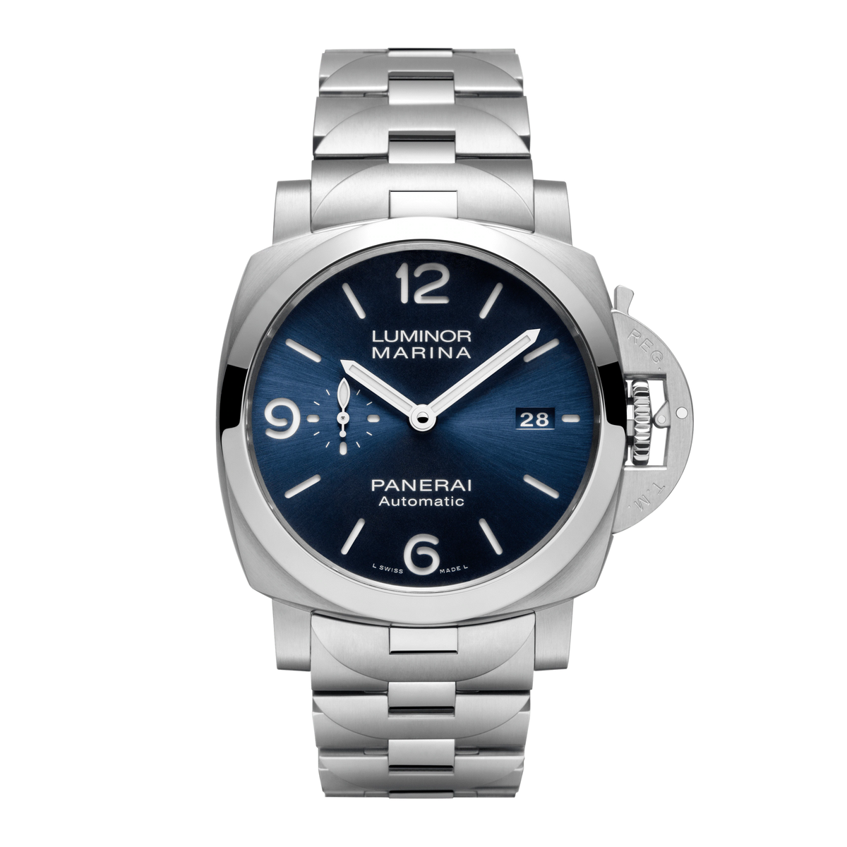 Panerai Luminor Marina Specchio Blu Stainless Steel 44mm Blue Dial PAM01316 - BRAND NEW