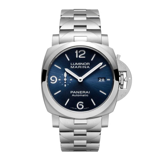 Panerai Luminor Marina Specchio Blu Stainless Steel 44mm Blue Dial PAM01316 - BRAND NEW