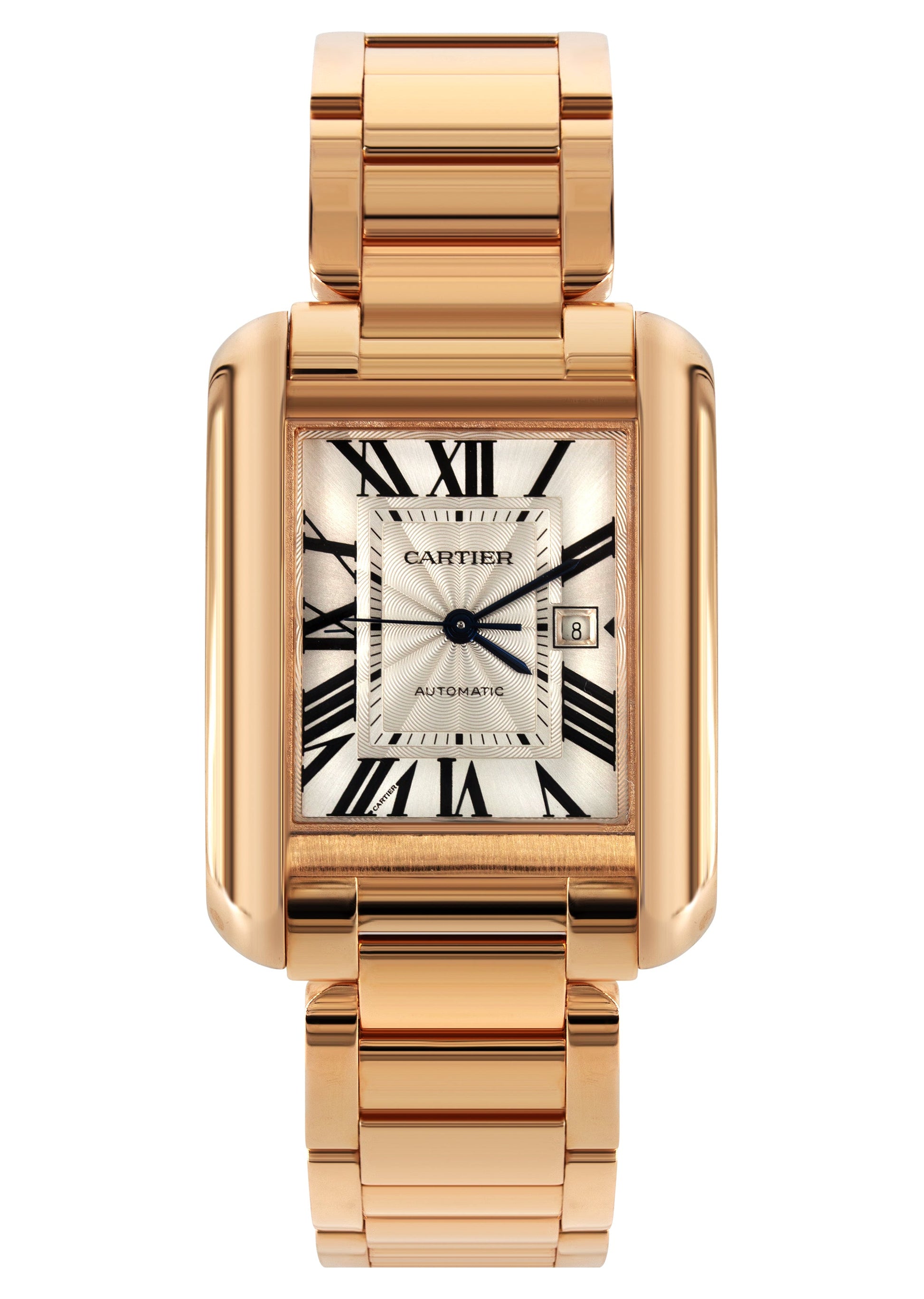 CARTIER W5310013 TANK ANGLAISE 18K PINK GOLD BRAND NEW