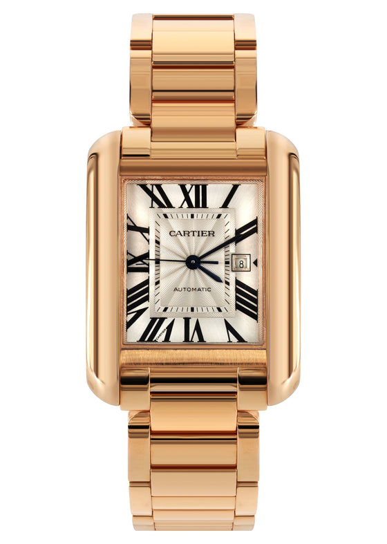 CARTIER W5310013 TANK ANGLAISE 18K PINK GOLD BRAND NEW