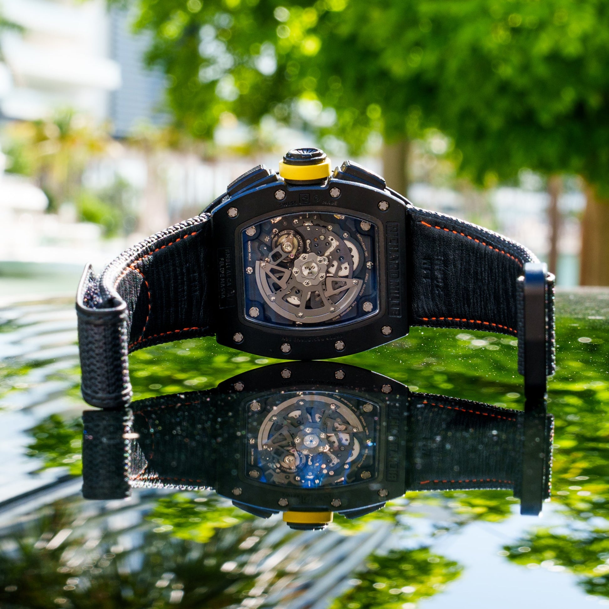 Richard Mille Felipe Massa 40 mm RM011YC Carbon Skeleton