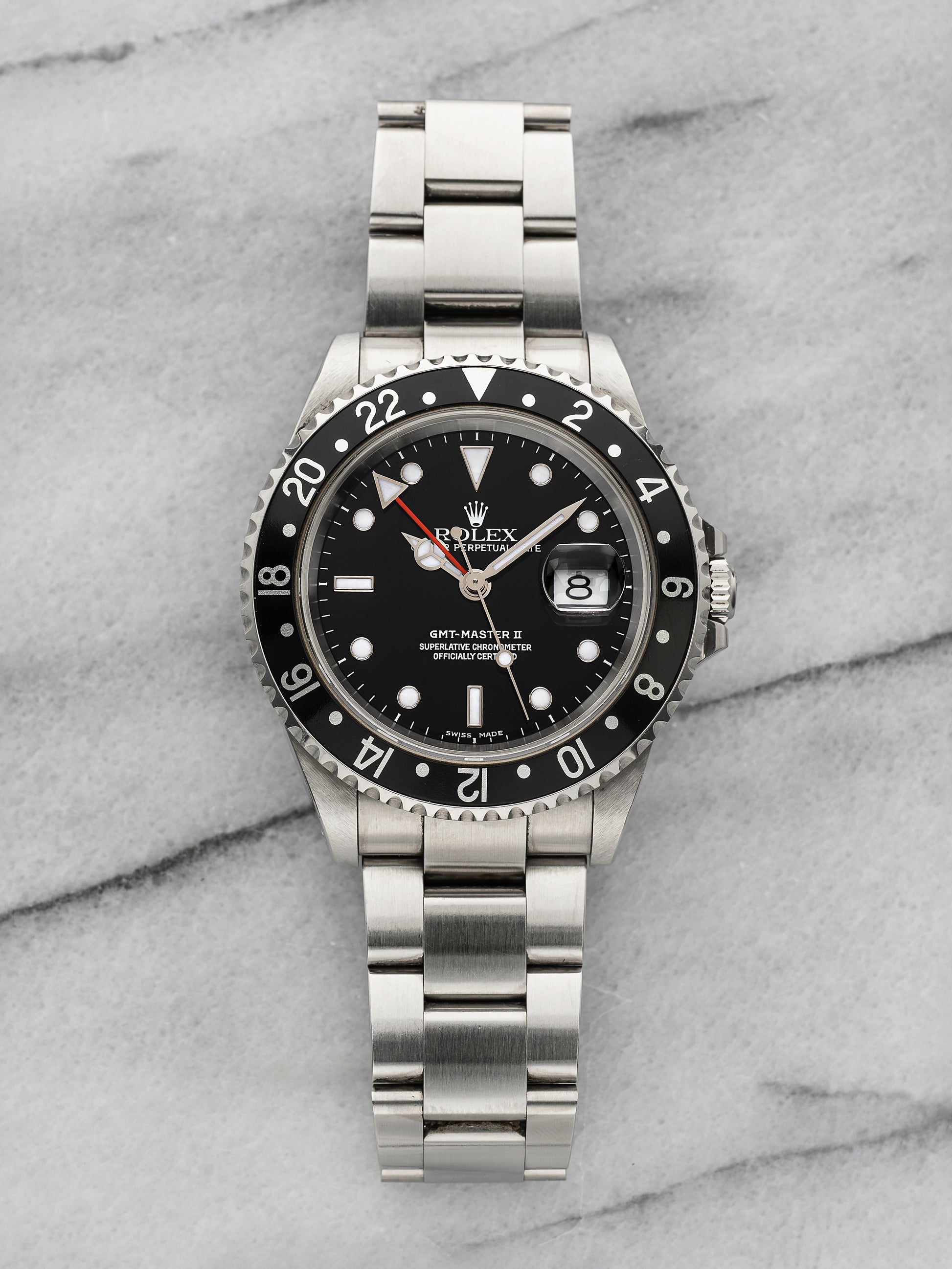 Rolex GMT Master II 40 mm 16710CF1 Steel Black