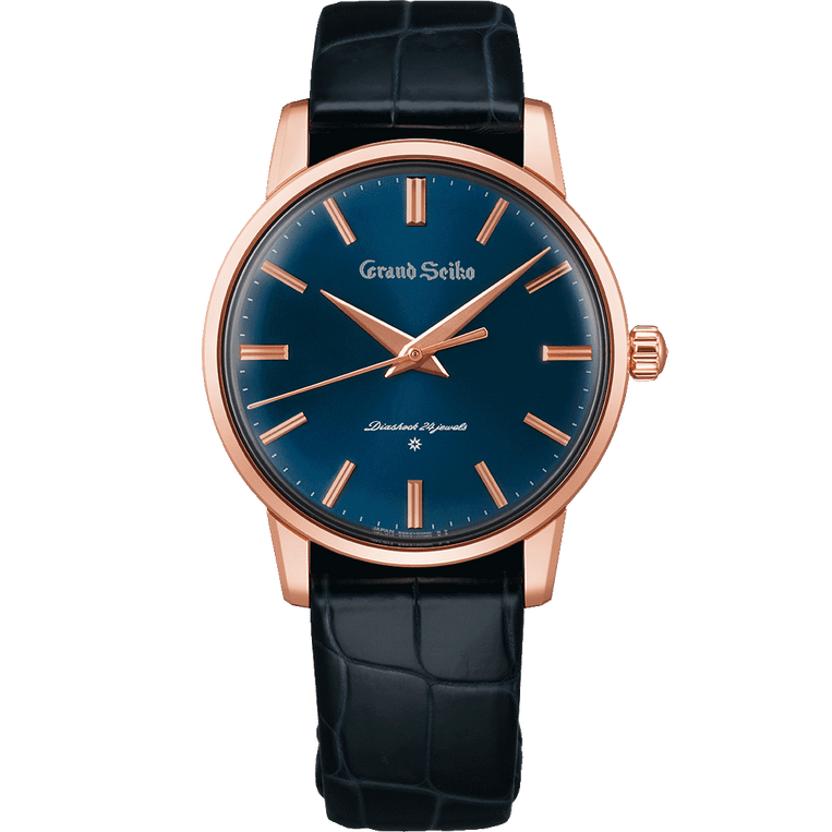 Grand Seiko Elegance Re-Creation Rose Gold Starry Night Blue Dial SBGW314 - BRAND NEW