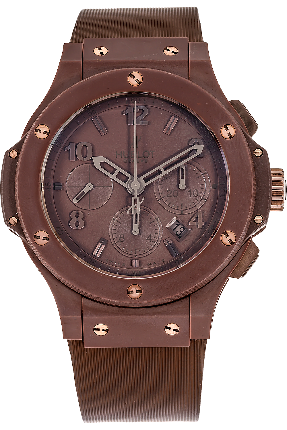 Hublot Big Bang 301.CC.3190.RC Men's 44mm Chocolate Ceramic Chronograph BRAND NEW