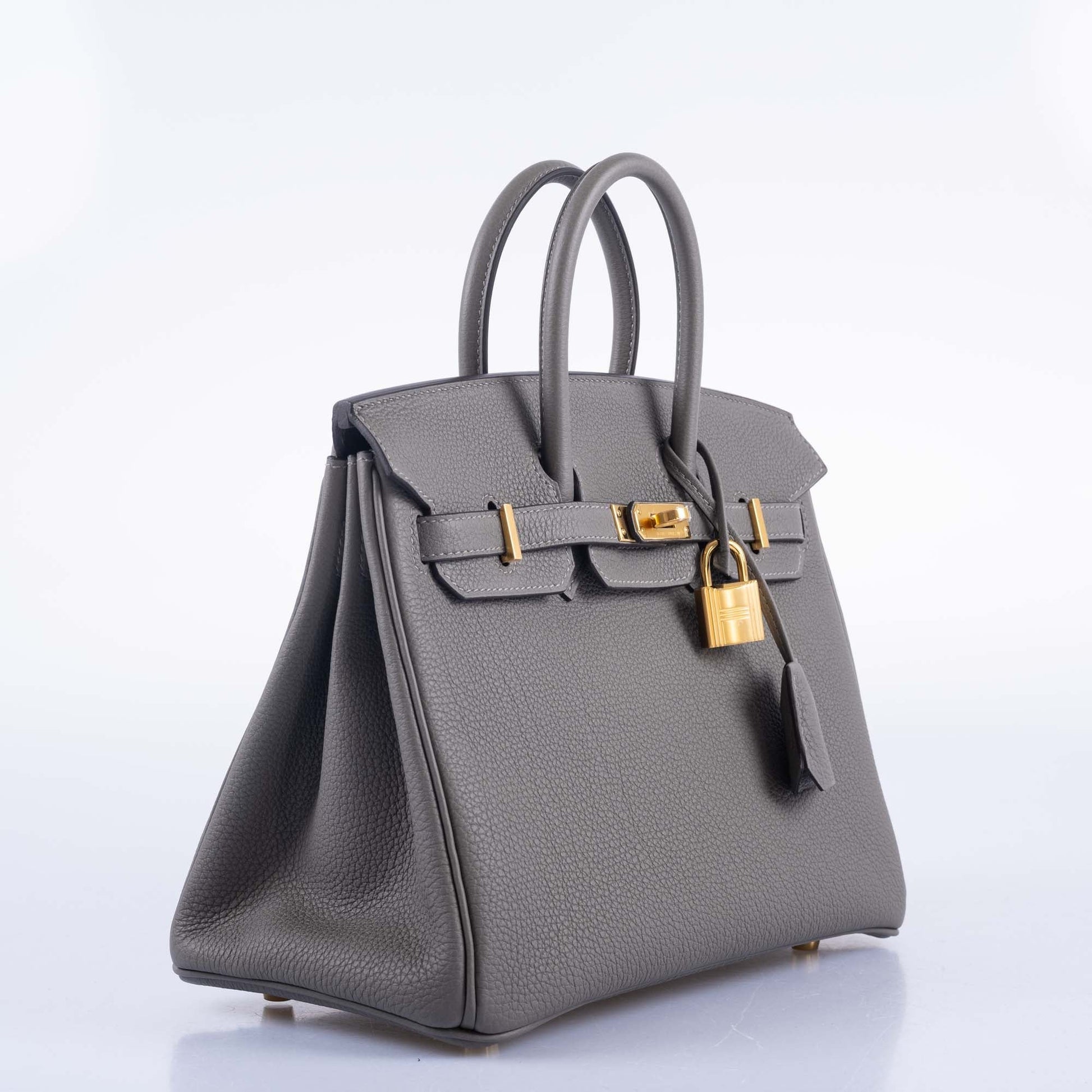 Hermes Birkin 25 Togo Gris Meyer Gold Hardware - BRAND NEW