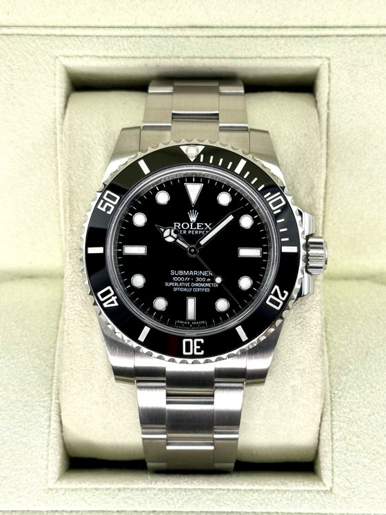 Rolex Submariner 40 mm 1140602 Steel Black