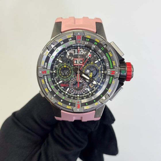 Richard Mille Automatic Winding 50 mm RM60-01 Titanium Skeleton