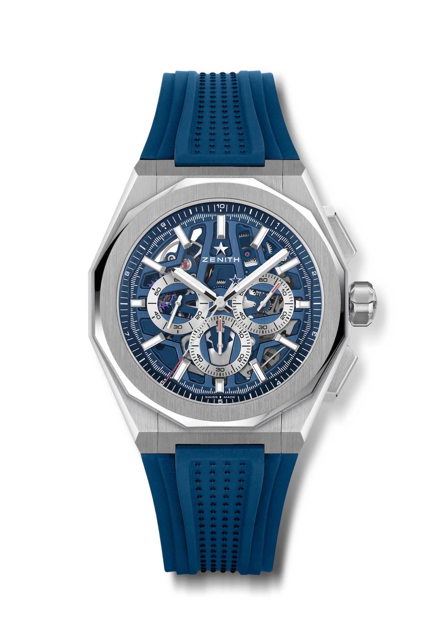 Zenith Defy Skyline Chronograph Skeleton Steel Blue Dial 03.9500.3600/79.I001 - BRAND NEW