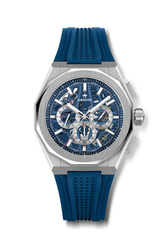 Zenith Defy Skyline Chronograph Skeleton Steel Blue Dial 03.9500.3600/79.I001 - BRAND NEW