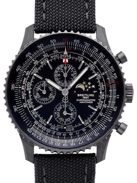 BREITLING A1938021|BD20|756P|A20BA.1 NAVITIMER 1461 (48MM) BLACK STAINLESS STEEL BRAND NEW