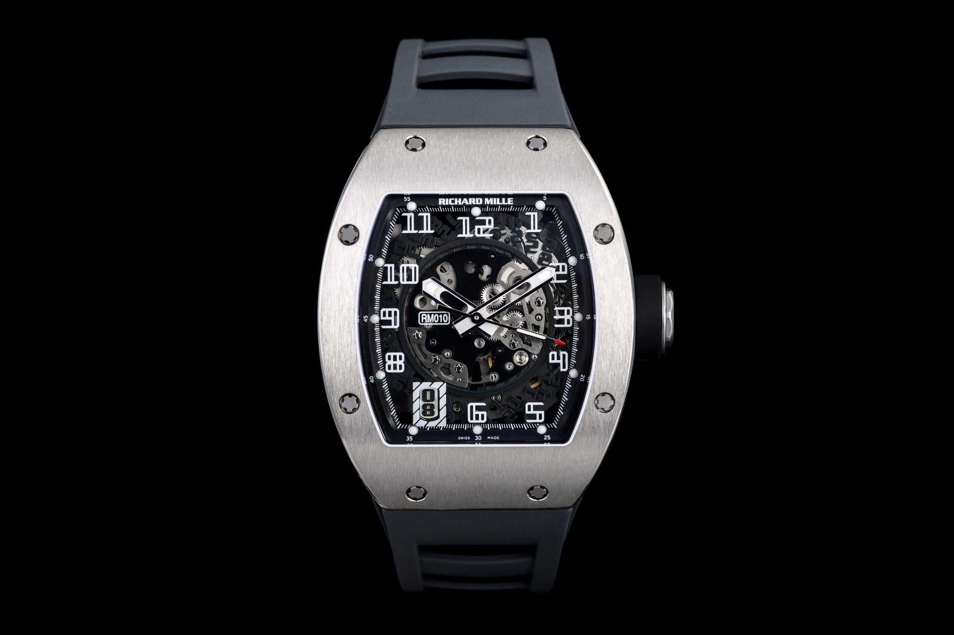 Richard Mille Automatic 40 mm RM010WG White Gold Automatic