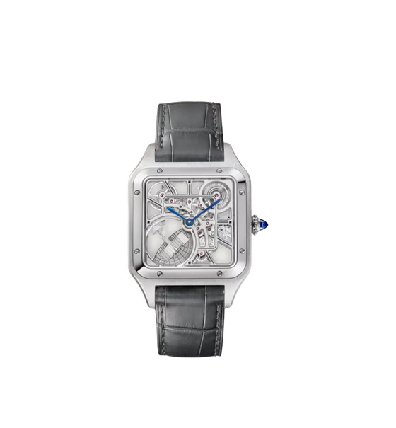 Santos-Dumont Micro-Rotor Skeleton Large Steel WHSA0032
