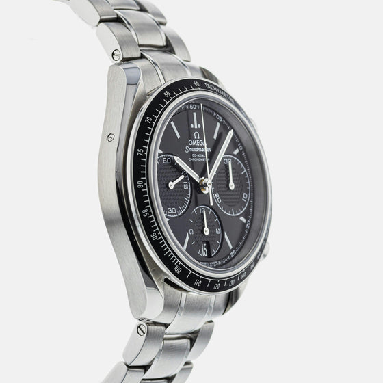 Omega Speedmaster 326.30.40.50.06.001 Racing Co-Axial Grey Stainless Steel Chronograph 40mm BRAND NEW