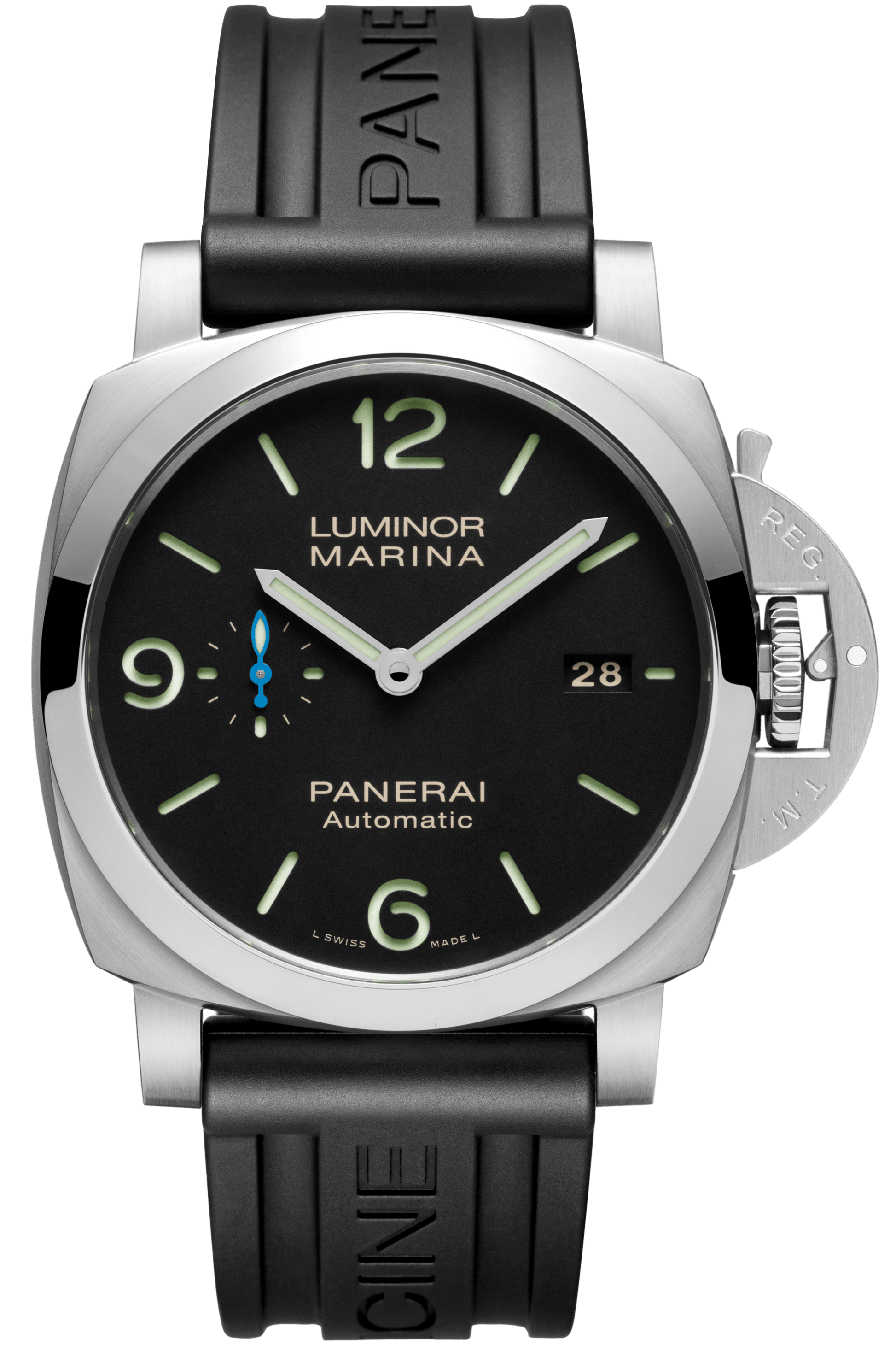Panerai Luminor Marina Stainless Steel 44mm Black Dial PAM01312