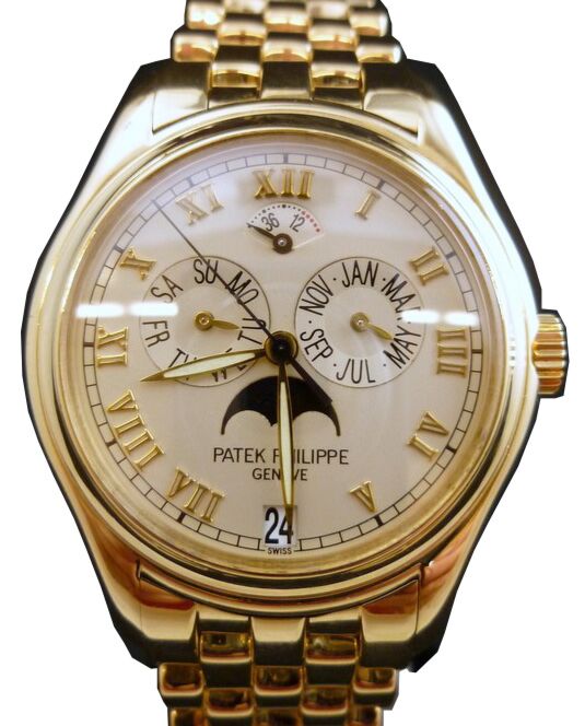 Patek Philippe Annual Calendar 37 mm PP5036J3 Yellow Gold Silver