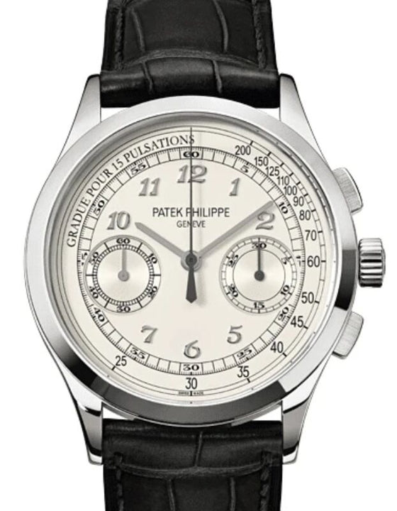 Patek Philippe Complications 40 mm PP 5170G-001 White Gold Silver