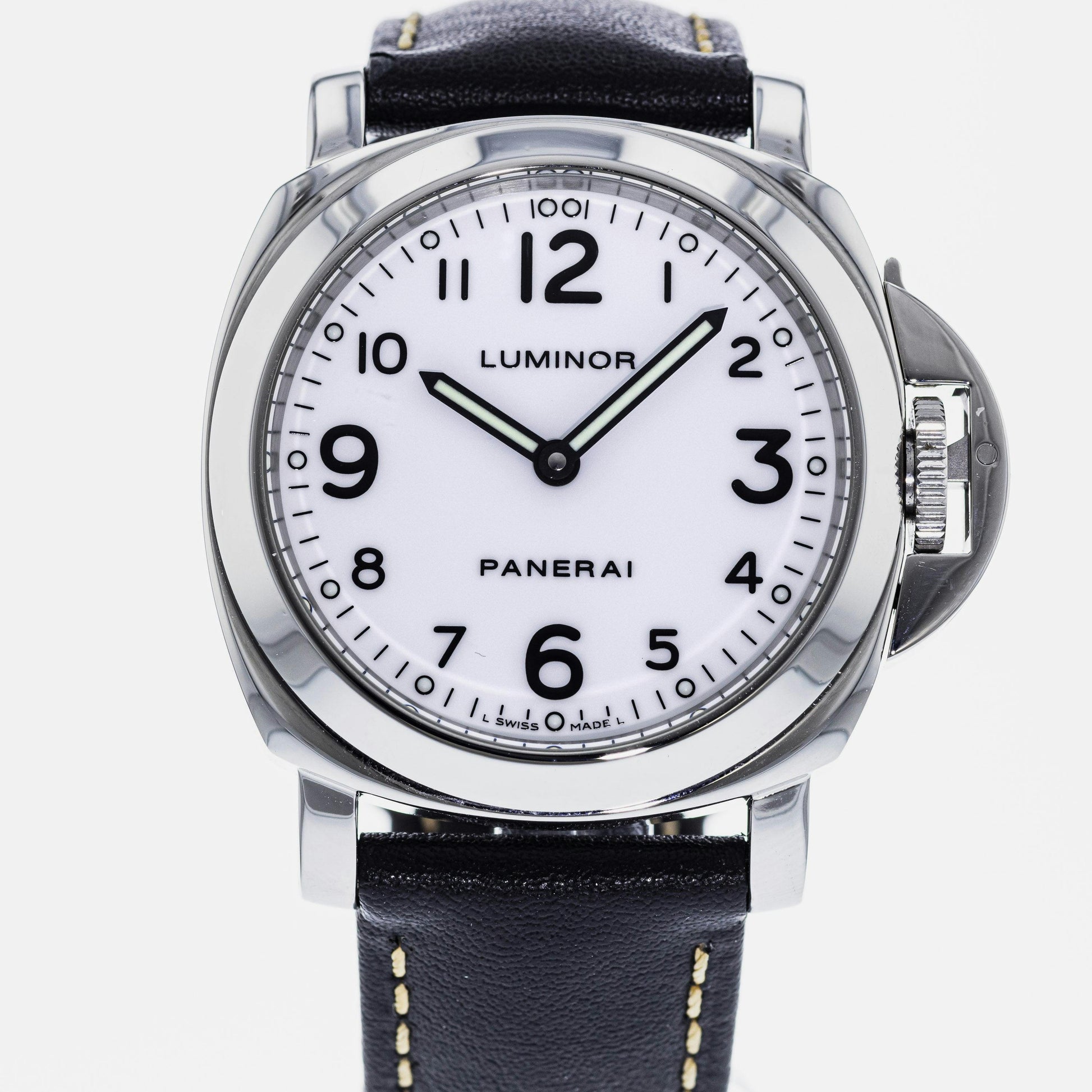 PANERAI PAM 114 LUMINOR BASE ACCIAIO 44 mm STAINLESS STEEL BRAND NEW