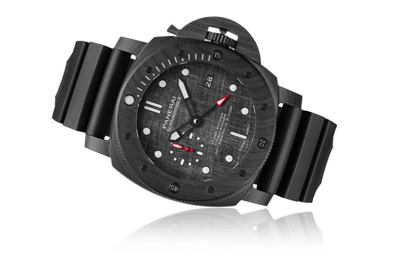 Panerai Submersible Luna Rossa Carbotech Carbon Fibre 47mm Dark Grey Dial Rubber Strap PAM01039 - BRAND NEW