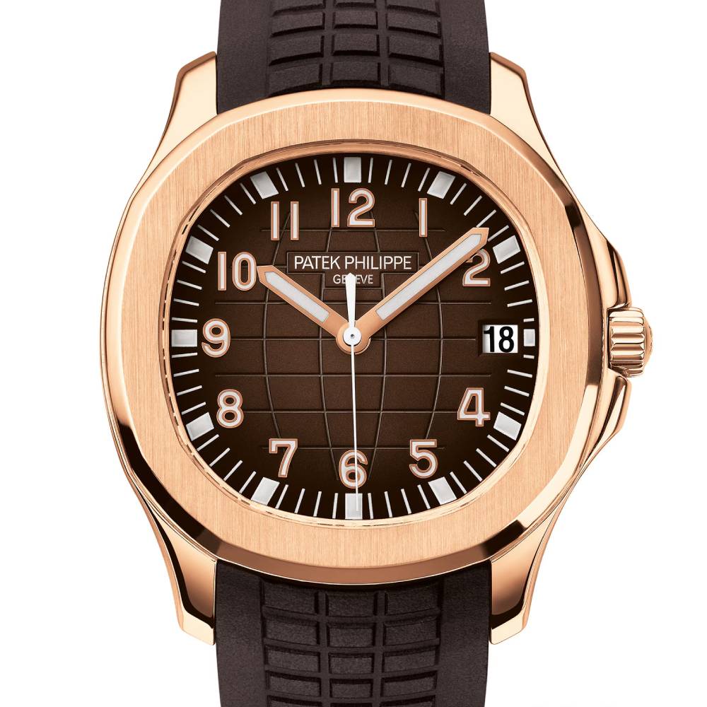 Patek Philippe Aquanaut 40.8 mm 5167R1 Rose Gold Brown