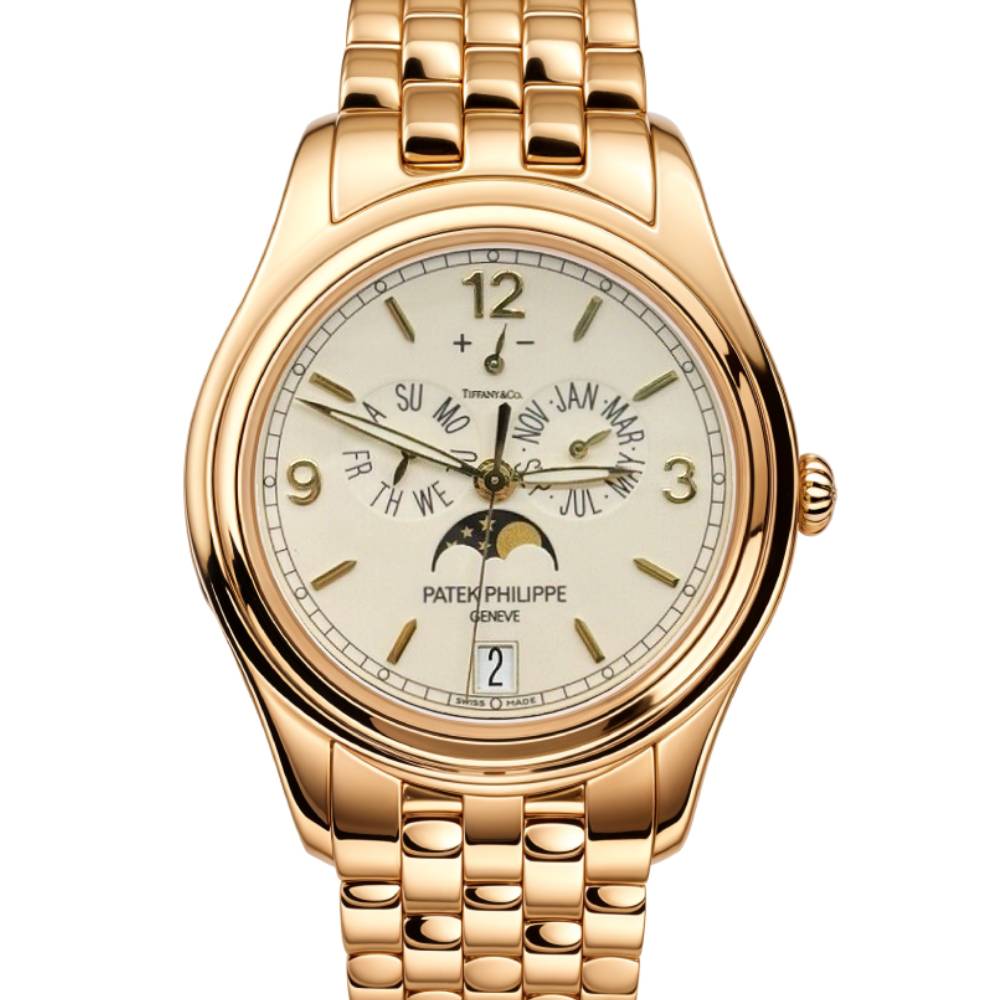Patek Philippe Complications 39 mm 5146J-001 Yellow Gold Ivory / Cream