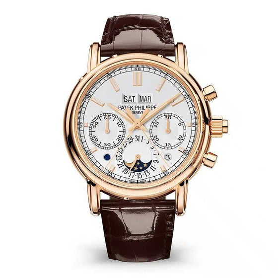 Patek Philippe Grand Complications 40 mm 5950R-001 Rose Gold Silver Opaline