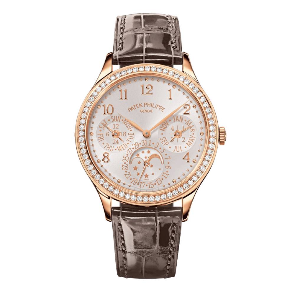 Patek Philippe Grand Complications 40 mm 7140R-001 Rose Gold Silver Opaline