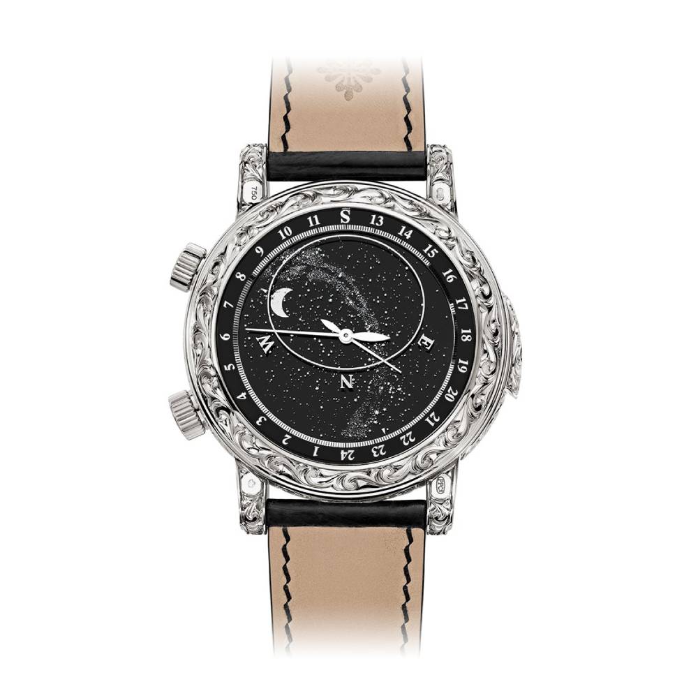 Patek Philippe Grand Complications 44 mm 6002G-010 White Gold Black