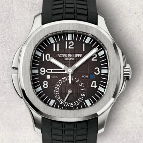 Patek Philippe Aquanaut 5164A-001 Travel Time Dual Time Steel