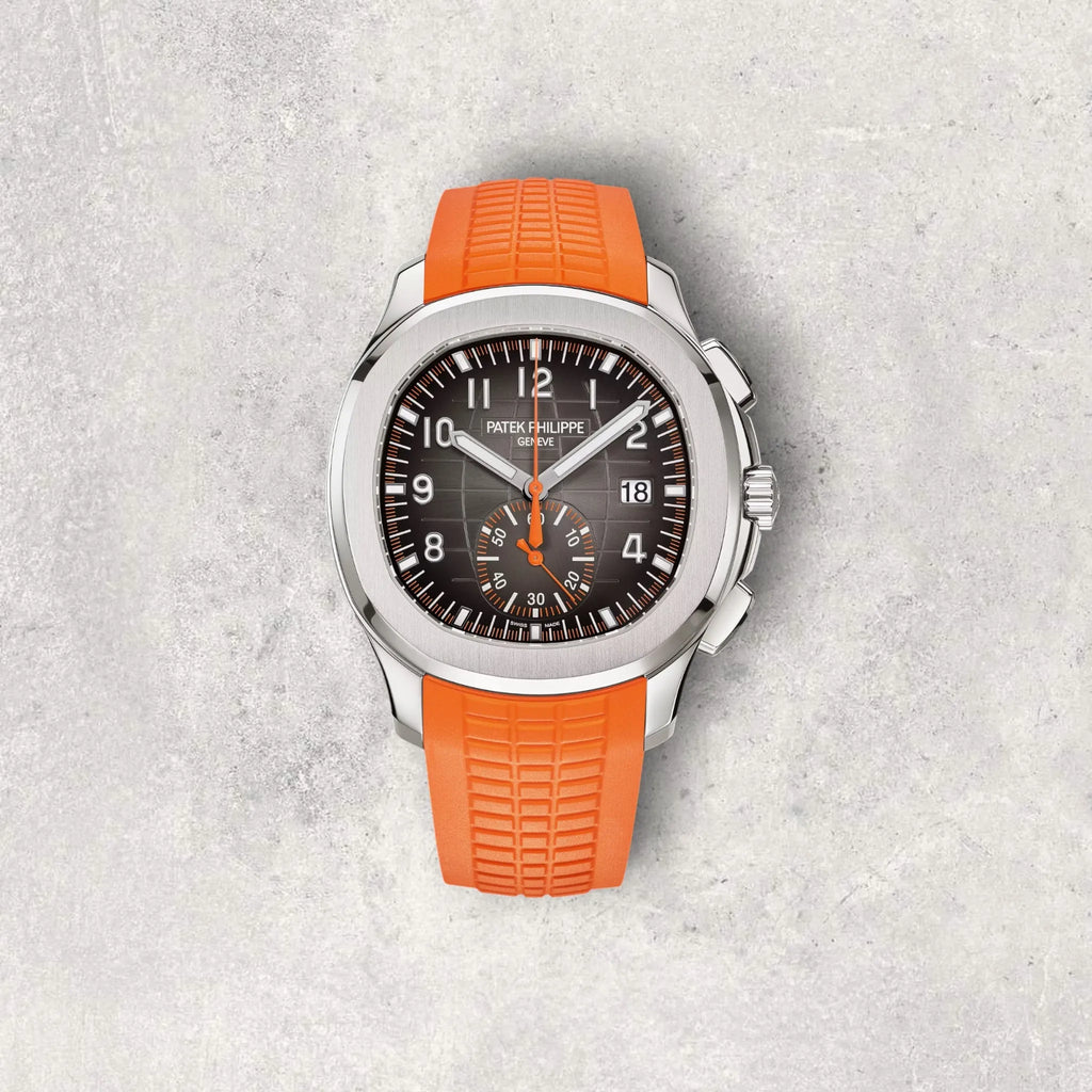 Patek Philippe Aquanaut 5968A-001 Chronograph Orange Rubber Strap