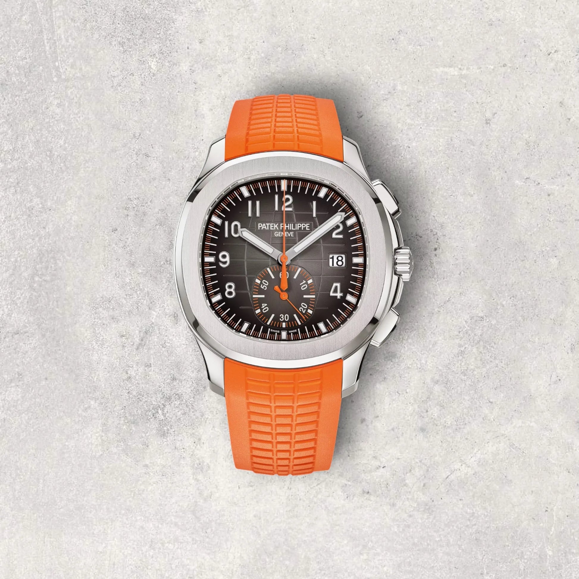 Patek Philippe Aquanaut 5968A-001 Chronograph Orange Rubber Strap