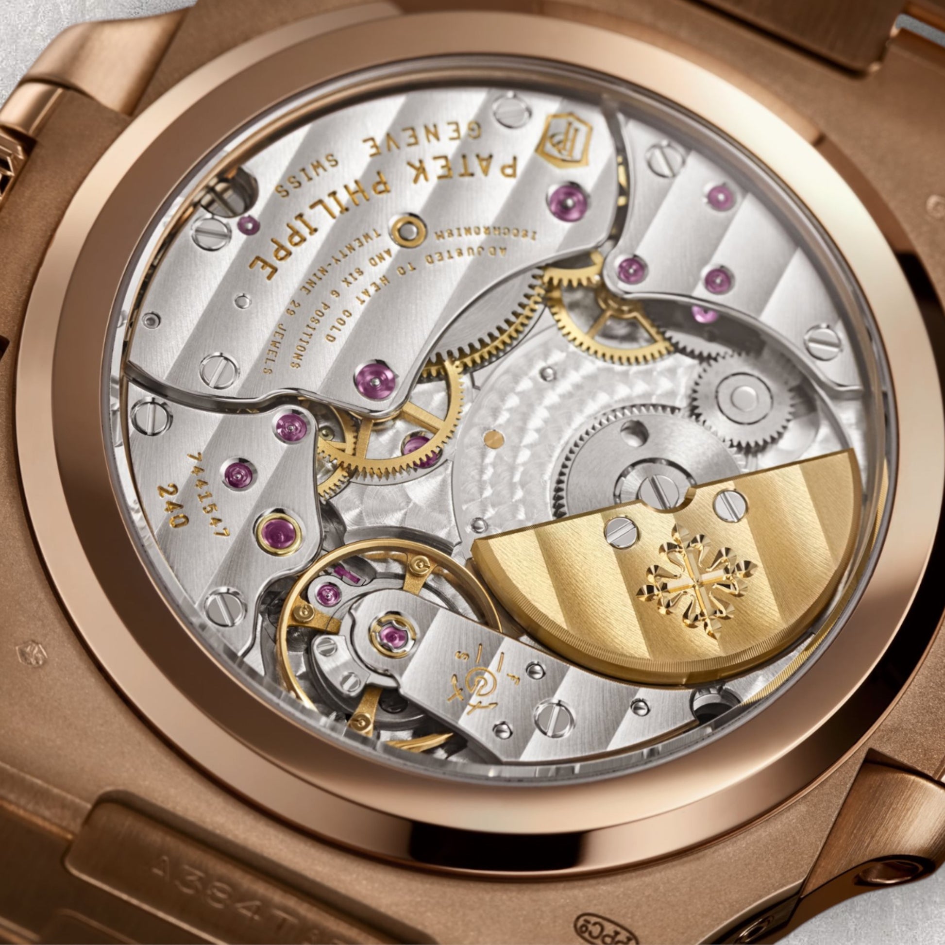 Patek Philippe Nautilus 5712R-001 Moonphase Brown Dial Rose Gold