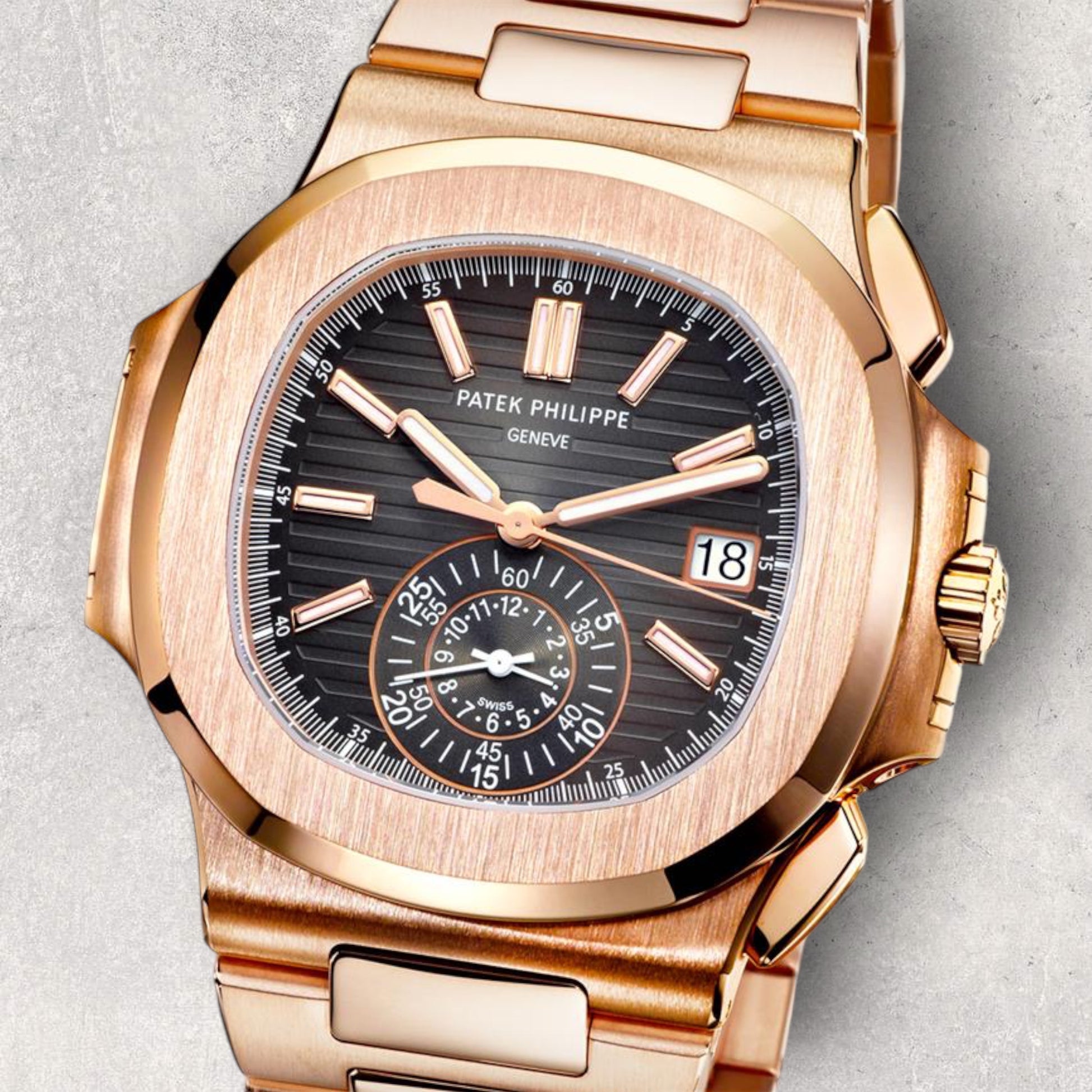 Patek Philippe Nautilus 5980/1R-001 Chronograph Rose Gold