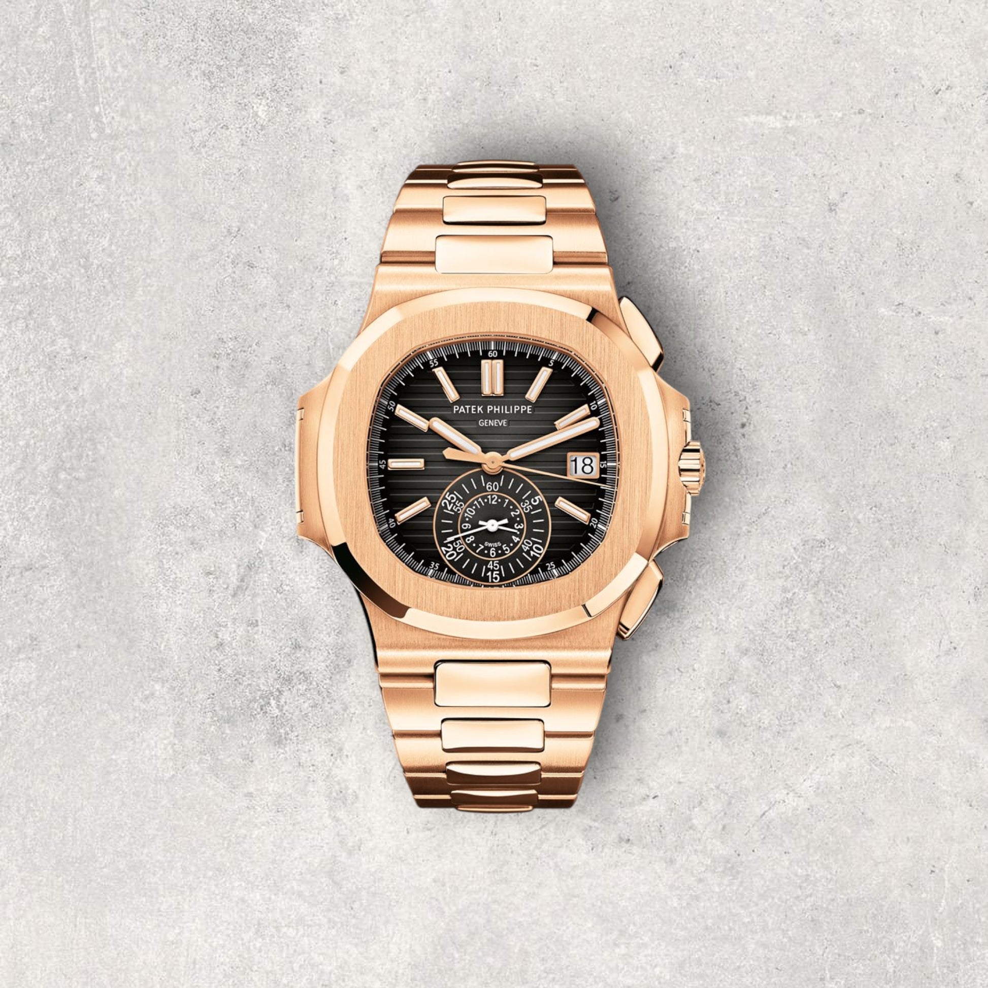 Patek Philippe Nautilus 5980/1R-001 Chronograph Rose Gold