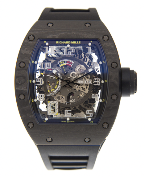 Richard Mille Declutchable Rotor 42 mm RM030CA Carbon Luminous