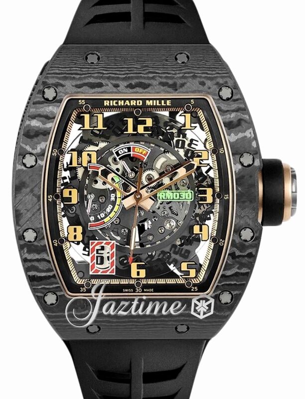 Richard Mille Automatic 42 mm RM030NTPT Carbon Luminous