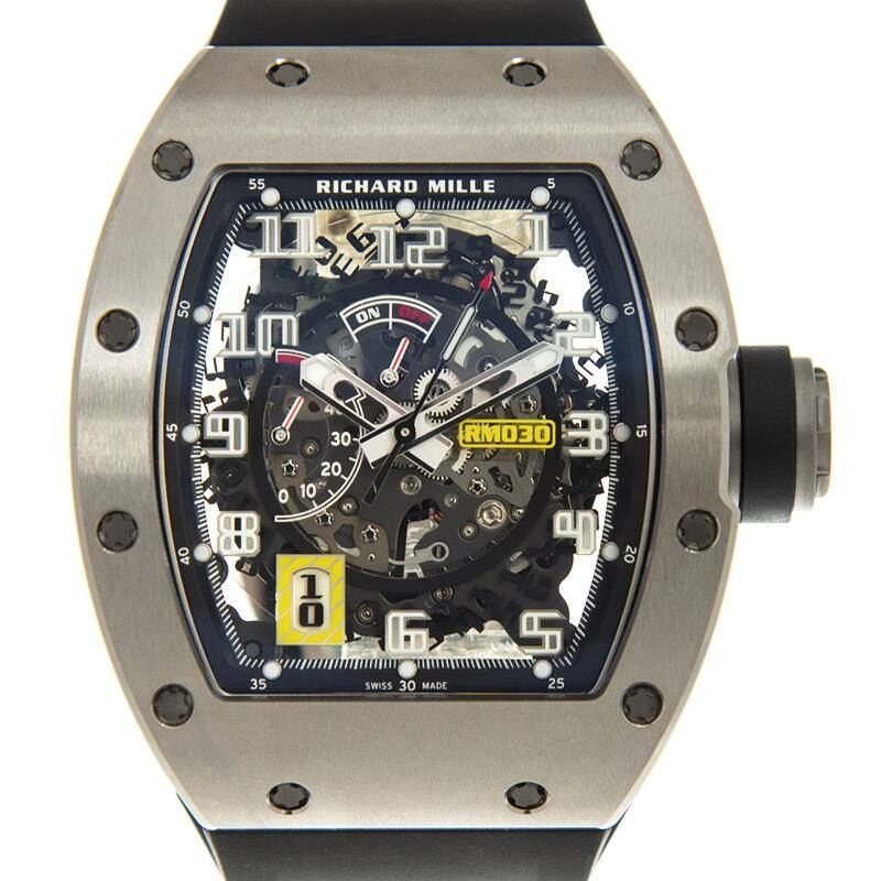Richard Mille Declutchable Rotor 42 mm RM030TI Titanium Luminous