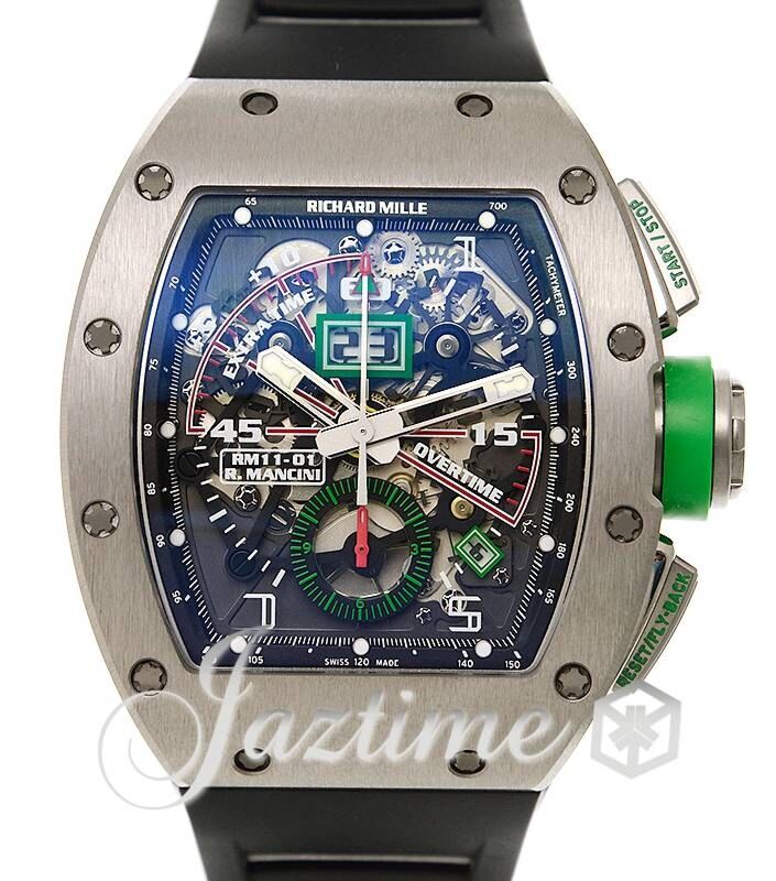 Richard Mille RM011 40 mm RM11-01 Titanium Skeleton
