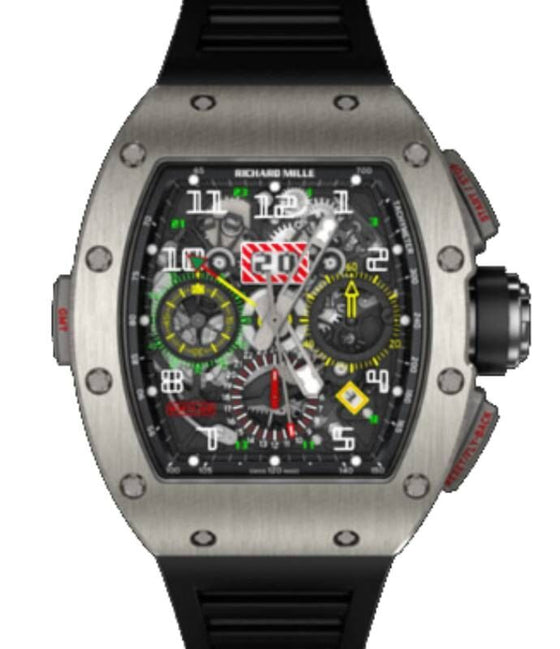 Richard Mille 39 mm RM11-02T Titanium Skeleton