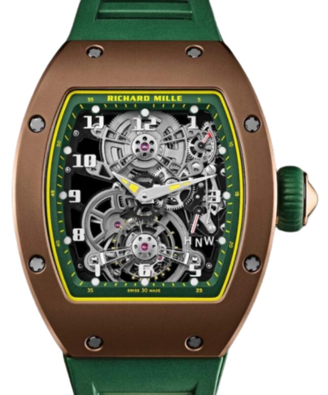 Richard Mille Manual Winding Tourbillon Limited Edition 40 mm RM17-01CT Cermet Skeleton
