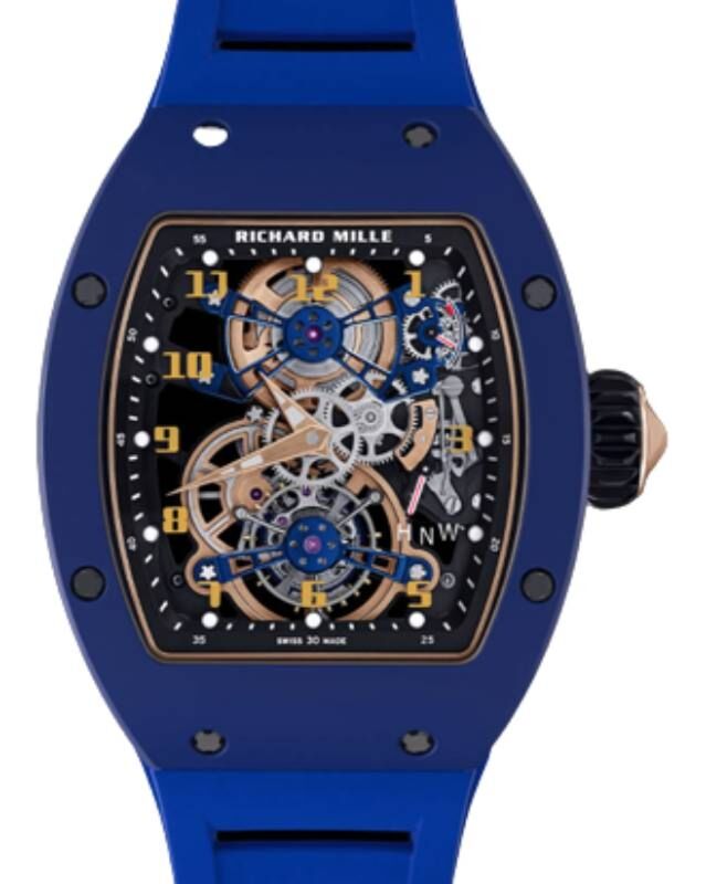 Richard Mille Tourbillon 40 mm RM17-02TZP Ceramic Skeleton