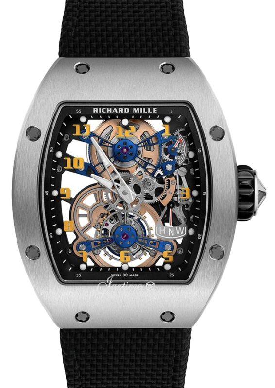 Richard Mille Tourbillon 40 mm RM17-02T Titanium Skeleton
