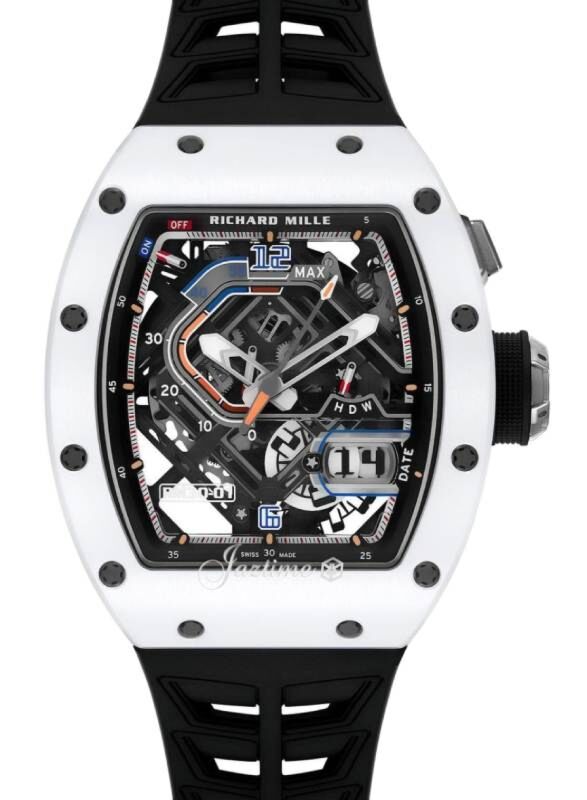 Richard Mille Automatic Winding 42 mm RM30-01ATZ Ceramic Luminous