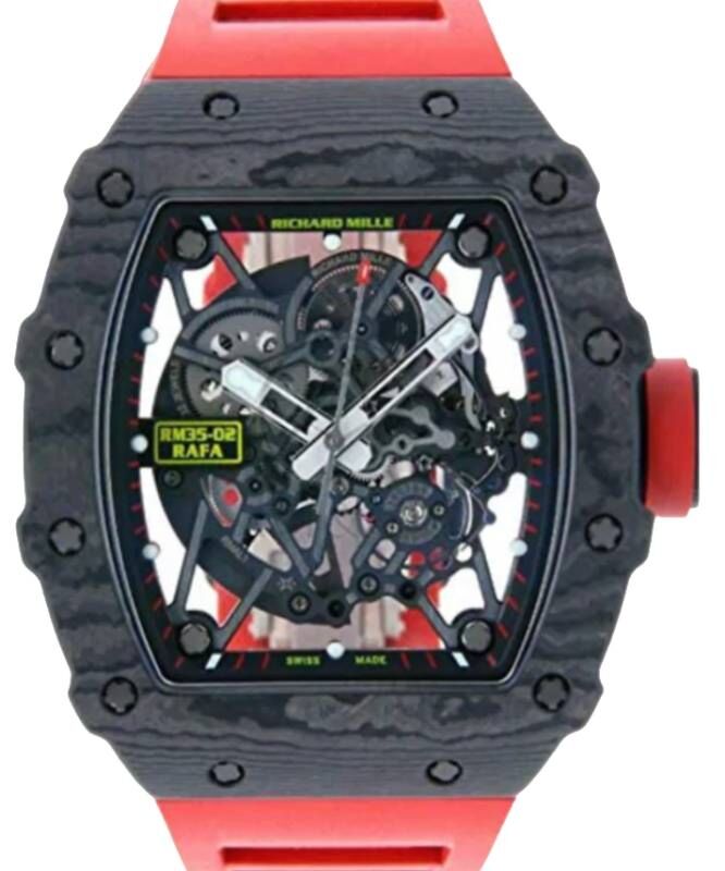 Richard Mille Rafael Nadal 40 mm RM35-02BLK Carbon Luminous