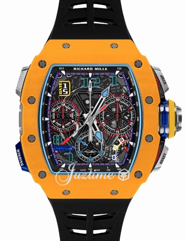 Richard Mille Split-Seconds 40 mm RM65-01DYL Quartz TPT Skeleton