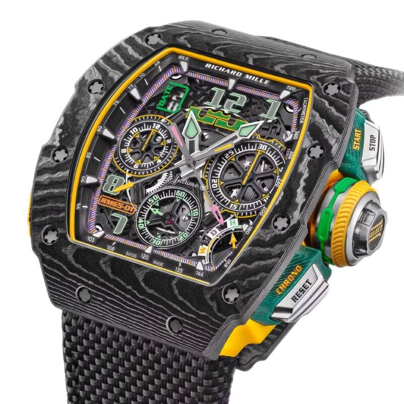 Richard Mille Split-Seconds RM65-01LBJ Carbon Skeleton